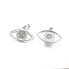Natural Green Aventurine Pendants G-L512-H09-2
