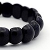 Synthetic Blue Goldstone Oval Bead Stretch Bracelets BJEW-J127-B09-2