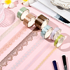 1Bag Lace Patterns PET Floral Decorative Tape Set AJEW-SP0002-74B-5