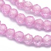 Cubic Zirconia Beads Strands G-G792-47-05A-3