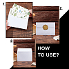 Envelope and Floral Pattern Thank You Cards Sets DIY-CP0004-97-3