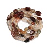 Natural Rutilated Quartz Beads Strands G-R445-6x8-38-01-5
