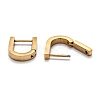 304 Stainless Steel Huggie Hoop Earrings STAS-J033-12B-G-3