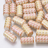 Electroplate Glass Beads EGLA-N003-05H-1
