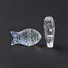 Transparent Electroplate Glass Beads X-GLAA-I050-10K-4