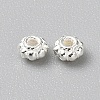 925 Sterling Silver Beads STER-WH0019-29A-2