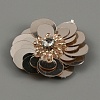 Flower Shape PVC Sequin/Paillette Beading Appliques DIY-WH0308-287C-3