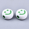 Opaque Craft Acrylic Beads X-MACR-S369-003A-01-3