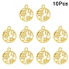 30Pcs Alloy Pendants TIBEP-YW0002-22G-1
