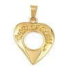 304 Stainless Steel Pendants LS-STAS-K315-04A-G-1
