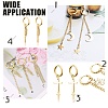 Iron Ends with Twist Chains CH-R001-G-5cm-5
