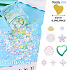100G Plastic Sequins Beads PVC-TA0001-04E-5