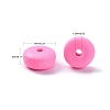 Handmade Polymer Clay Beads Strands CLAY-N008-008C-5