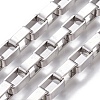 Tarnish Resistant 201 Stainless Steel Box Chains CHS-P007-01P-1