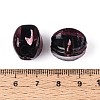 Handmade Silver Foil Lampwork  Beads FOIL-T024-12A-7