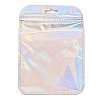 Plastic Glitter Holographic Packaging Yin-yang Resealable Bags OPP-D003-04F-2