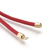 Nylon Twisted Cord Bracelet Making MAK-M025-133-2