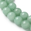 Natural Green Aventurine Round Beads Strands G-S150-8mm-2-4