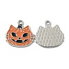 Alloy Enamel Pendants ENAM-Z001-15P-03-1