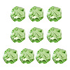 10Pcs Glass Imitation Austrian Crystal Beads GLAA-TADJ0001-11E-1