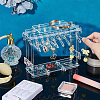 1 Set Transparent Acrylic Earring Display Stands EDIS-PH0001-28-2