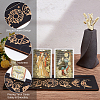 Gorgecraft 2 Sets 2 Style Wooden Tarot Card Stand Holder DJEW-GF0001-46A-01-3