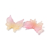Two Tone Opaque Acrylic Cabochons OACR-C009-11A-3