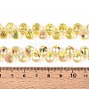 Transparent Glass Beads Strands GLAA-T006-14D-4