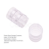 Plastic Bead Storage Containers with Lids and 30PCS Mini Storage Jars X-C020Y-5