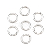 Brass Closed Jump Rings KK-D257-01P-10-1