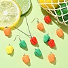 20Pcs 4 Colors Resin Imitation Vegetable Pendants RESI-YW0001-59-6