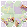 3D Hollow Double Layer Paper Butterfly AJEW-WH0505-15-3