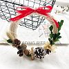 Circle Shape Rattan Vine Branch Wreath Hoop DIY-B022-04D-2
