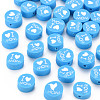 Handmade Polymer Clay Beads X1-CLAY-T019-11A-1