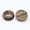 Natural Tiger Eye Cabochons G-E492-A-06-2