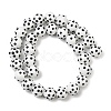 Handmade Bumpy Lampwork Beads Strands LAMP-TAC0010-09-1