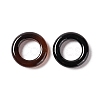 Natural Black Agate Charms G-E141-02-2