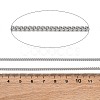 304 Stainless Steel Curb Chains CHS-M009-10P-02-2