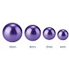 Eco-Friendly Dyed Glass Pearl Round Pearlized Bead HY-PH0003-RB099-B-3