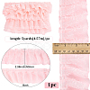 5 Yards Double Polyester Lace Trim for Sewing Decoration OCOR-GF0005-06B-2
