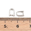 Brass Ice Pick Pinch Bails KK-CBA5CB0-34P-3