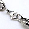 Tarnish Resistant Stainless Steel Color NJEW-I008-27-3