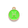 Alloy Enamel Pendants ENAM-S124-01A-06H-2