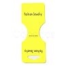Foldable Paper Jewelry Display Header with Hanging Hole CDIS-M005-05-1