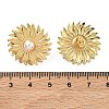 201 Stainless Steel Stud Earrings EJEW-D354-08G-02-5