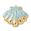 Ocean 304 Stainless Steel Pendants STAS-K329-14A-G-1
