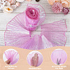 5 Yards Polyester Ruffled Ribbon OCOR-TA0001-60C-6