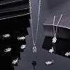 10Pcs Brass Micro Pave Cubic Zirconia Charms ZIRC-SC0001-17-4