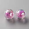 Transparent Acrylic Beads TACR-S152-14B-A13-2