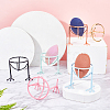 6Pcs 6 Colors Carbon Steel Beauty Sponge Blender Holder ODIS-GA0001-17-5